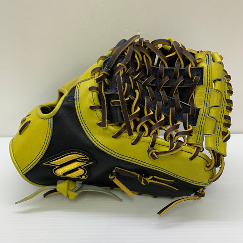 フロムベース 硬式 大人 一般 ファーストミット 一塁手 グローブ グラブ 右投げ オーダー 中古品 野球 1010