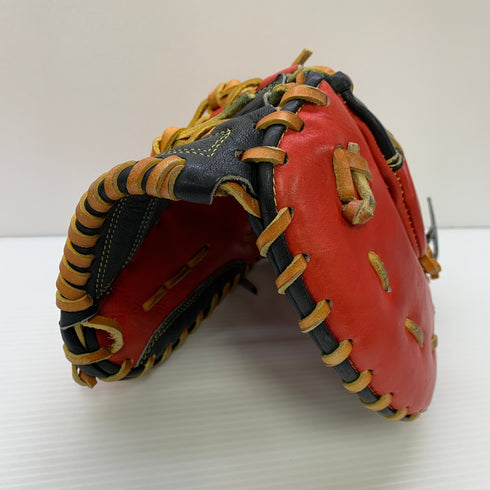 玉澤 TAMAZAWA タマザワ ソフトボール用 大人 一般 キャッチャーミット 捕手 グローブ グラブ 右投げ TSF-BR170 中古品 野球 6349