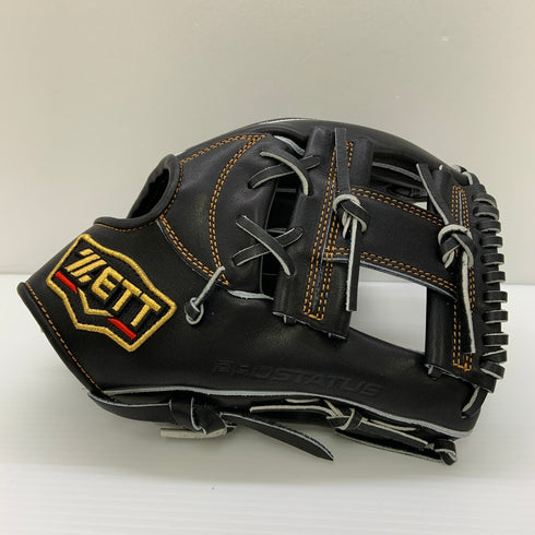 ゼット ZETT プロステイタス PROSTATUS BPROG766 硬式 大人 一般 内野手用 グローブ グラブ 右投げ 中古品 野球 8664