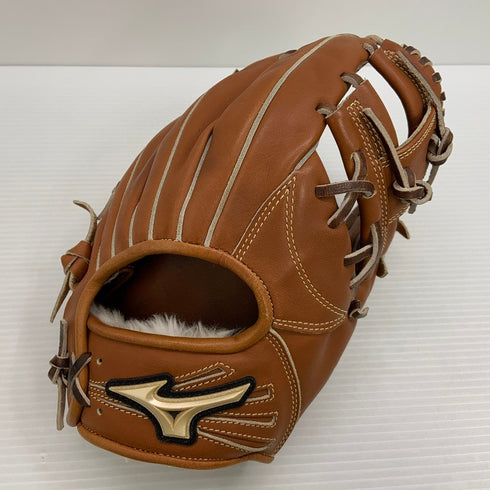 中古品 ミズノ MIZUNO グローバルエリート QMライン 軟式 内野手用グローブ 4207