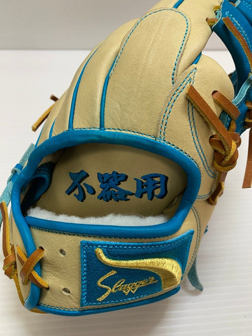 中古品 久保田スラッガー KUBOTA SLUGGER オーダー 軟式 内野手用グローブ 刺繡有り 3619