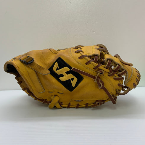 ハタケヤマ HATAKEYAMA TH-298X 軟式 大人 一般 キャッチャーミット 捕手 グローブ グラブ 右投げ 中古品 野球 8941