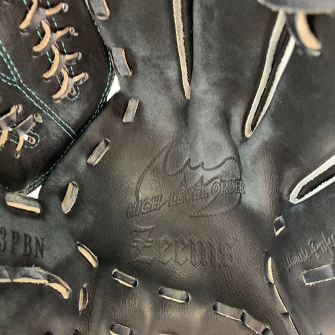 ジームス Zeems SV-523PBN 軟式 大人 一般 投手用 グローブ ピッチャー グラブ 右投げ オーダー 中古品 グローブ袋付き 野球 8748