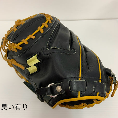 エスエスケイ SSK SMM-2227 軟式 大人 一般 キャッチャーミット 捕手 グローブ グラブ 左投げ 中古品 野球 1409