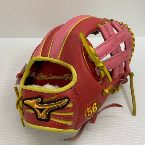 中古品 ミズノ MIZUNO ミズノプロ 軟式 内野手用オーダーグローブ 4229