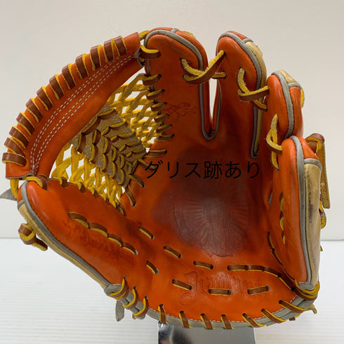 ディアマンテ 硬式 大人 一般 内野手用 グローブ グラブ 右投げ 中古品 野球 8140