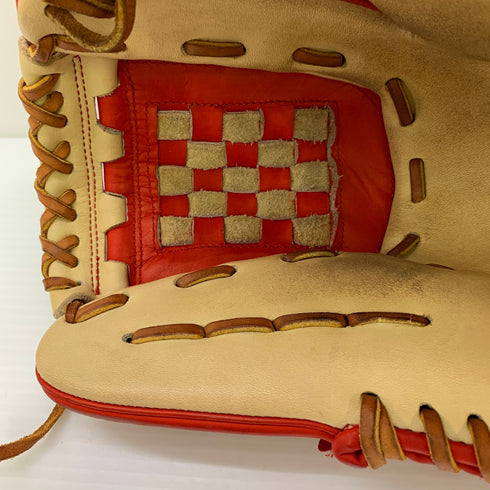 オンクラウドナイン 軟式 大人 一般 内野手用 グローブ グラブ 右投げ 中古品 野球 1436