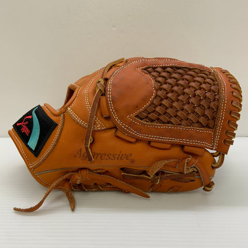 久保田スラッガー KUBOTA SLUGGER KSN-24MS 江頭重利 90歳記念限定 軟式 大人 一般 内野手用 グローブ グラブ 右投げ 中古品 グローブ袋付き 野球 9245
