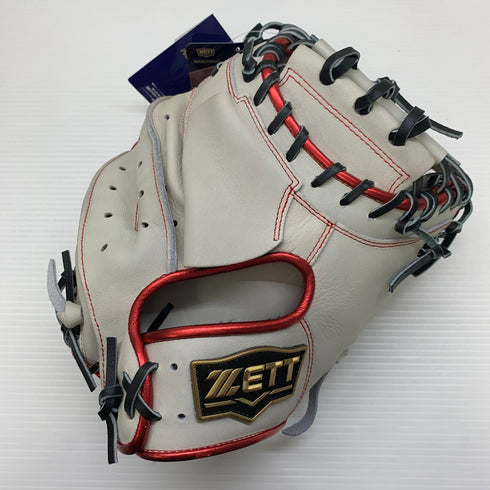 ゼット ZETT ネオステイタス 軟式 大人 一般 キャッチャーミット 捕手 グローブ グラブ 右投げ BRCB31522F タグ付き 野球 7117