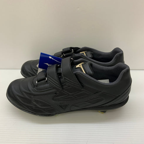 ミズノ MIZUNO 【GLOBAL ELITE】GEトライブ QS BLT 野球用スパイクシューズ 28.0cm ブラック 11GM191400 H-4418