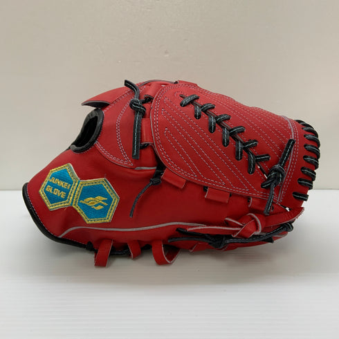 ジュンケイ JUNKEI 軟式 大人 一般 投手用 グローブ ピッチャー グラブ 右投げ JG-121AR 中古品 グローブ袋付き 野球 8329