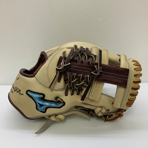 ミズノ MIZUNO ミズノプロ HAGAJAPAN 軟式 大人 一般 内野手用 グローブ グラブ 右投げ オーダー 中古品 グローブ袋付き 野球 8282