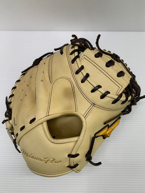 中古品 ミズノ MIZUNO ミズノプロ 號SAKEBI 軟式キャッチャーミット M-R型 1AJCR29210 3671