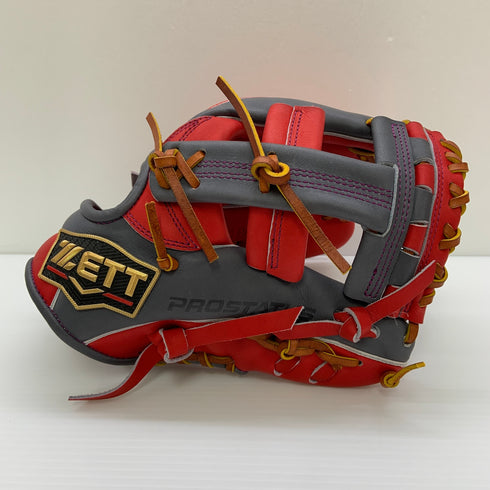 ゼット ZETT プロステイタス PROSTATUS BRGPROB31 軟式 大人 一般 内野手用 グローブ グラブ 右投げ オーダー 中古品 グローブ袋付き 野球 8666