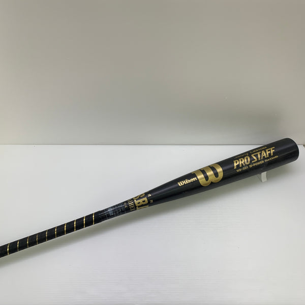 ウィルソン Wilson 軟式 大人 一般 木製バット WB-501 中古 野球 8207
