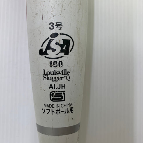 ルイスビルスラッガー Louisville Slugger ソフトボール用 大人 一般 FRP製バット WTLJKS20T 中古 野球 8178