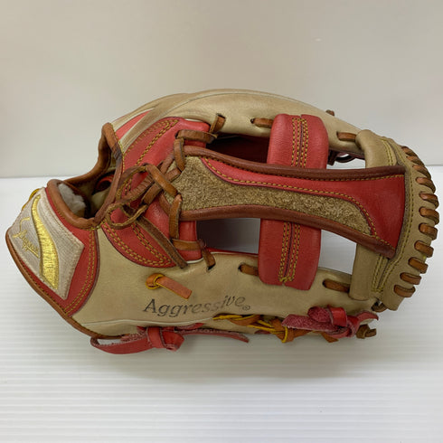 久保田スラッガー KUBOTA SLUGGER 軟式 大人 一般 内野手用 グローブ グラブ 右投げ 中古品 野球 6461