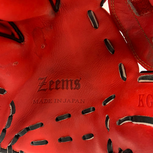 ジームス Zeems 軟式 大人 一般 投手用 グローブ ピッチャー グラブ 左投げ KG-1PBN 中古品 野球 7988