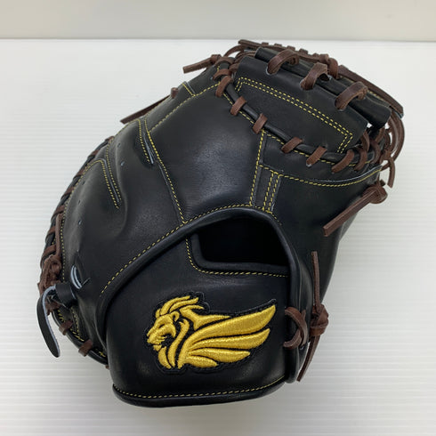 ジェニュイン Genuine 硬式 大人 一般 キャッチャーミット 捕手 グローブ グラブ 右投げ 中古品 野球 6493