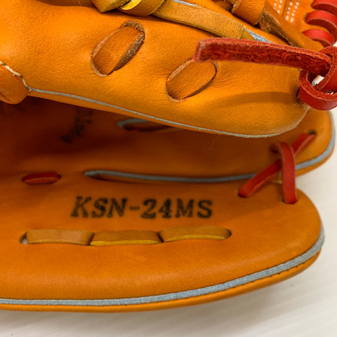 久保田スラッガー KUBOTA SLUGGER 軟式 大人 一般 内野手用 グローブ グラブ 右投げ KSN-24MS 中古品 野球 7197