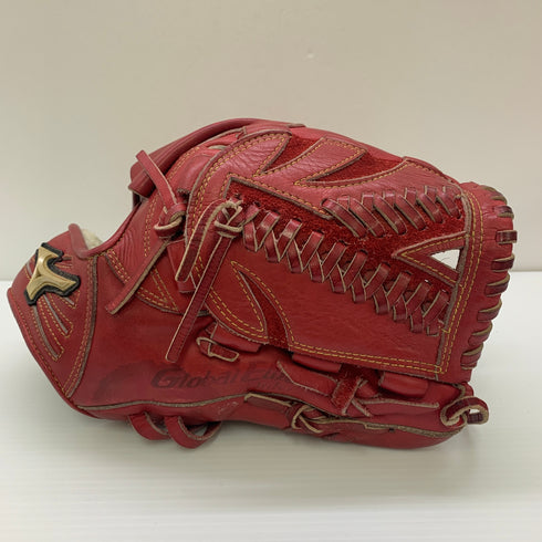 ミズノ MIZUNO グローバルエリート Global Elite 軟式 大人 一般 投手用 グローブ ピッチャー グラブ 右投げ オーダー 中古品 野球 9564