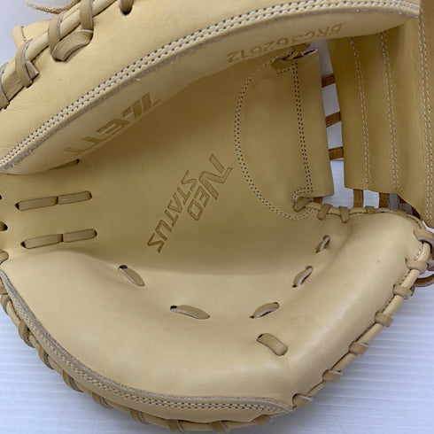 ゼット ZETT ネオステイタス 軟式 大人 一般 キャッチャーミット 捕手 グローブ グラブ 右投げ BRC362612 タグ付き 野球 7756