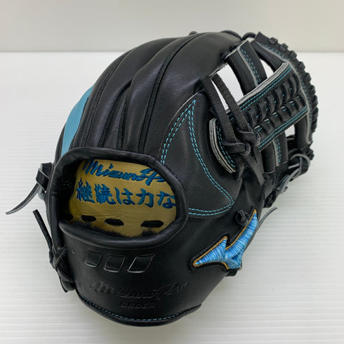 ミズノ MIZUNO ミズノプロ 軟式 大人 一般 内野手用 グローブ グラブ 右投げ オーダー 中古品 野球 6167