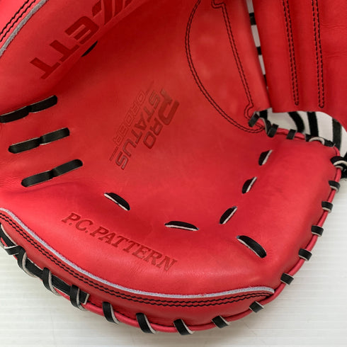 ゼット ZETT プロステイタスオーダー 軟式 大人 一般 キャッチャーミット 捕手 グローブ グラブ 右投げ BRC-PRO 中古品 野球 7945