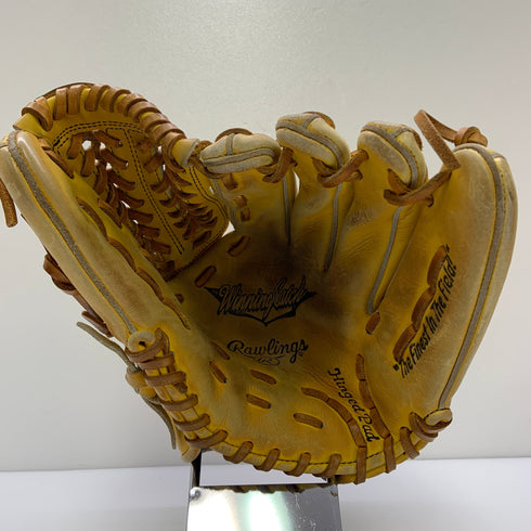ローリングス Rawlings 軟式 大人 一般 内野手用 グローブ グラブ 右投げ 中古品 グローブ袋付き 野球 9386