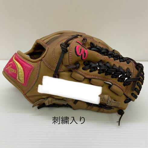 久保田スラッガー KUBOTA SLUGGER 軟式 大人 一般 内野手用 グローブ グラブ 右投げ オーダー 中古品 野球 9576