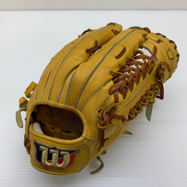 ウィルソン Wilson ウィルソンスタッフ 硬式 大人 一般 内野手用 グローブ グラブ 右投げ HWMWKTL 中古品 グローブ袋付き 野球 8272