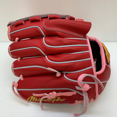 ミズノ MIZUNO ミズノプロ 軟式 大人 一般 投手用 グローブ ピッチャー グラブ 右投げ 中古品 箱・グローブ袋付き 野球 6450