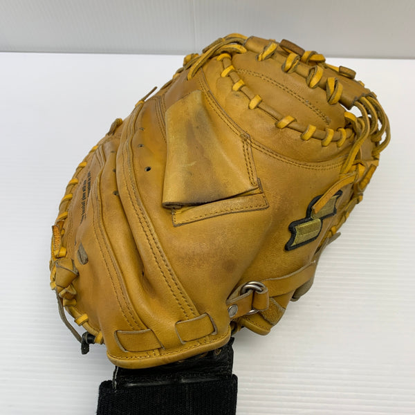 エスエスケイ SSK ウイングフィールド WFM-720 軟式 大人 一般 キャッチャーミット 捕手 グローブ グラブ 右投げ 中古品 グローブ袋付き 野球 8712