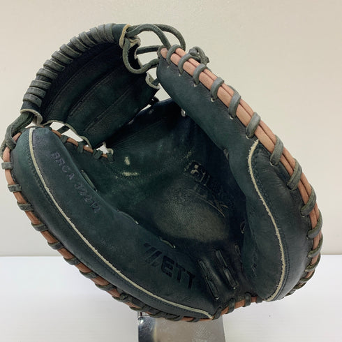 ゼット ZETT BRCA32212 軟式 大人 一般 キャッチャーミット 捕手 グローブ グラブ 右投げ 中古品 野球 9825
