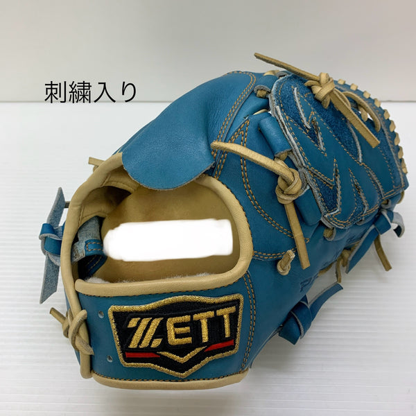 ゼット ZETT プロステイタス 軟式 大人 一般 投手用 グローブ ピッチャー グラブ 右投げ オーダー 中古品 野球 7406