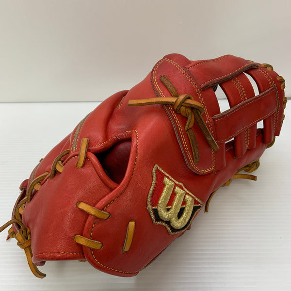ウィルソン Wilson ウィルソンスタッフ 軟式 大人 一般 ファーストミット 一塁手 グローブ グラブ 右投げ 中古品 野球 7784