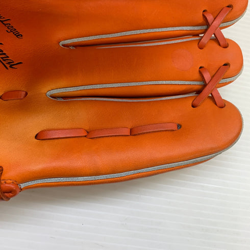 ミズノ MIZUNO ビューリーグ プロフェッショナル 軟式 大人 一般 外野手用 グローブ グラブ 右投げ 2GN30417 中古品 野球 8185