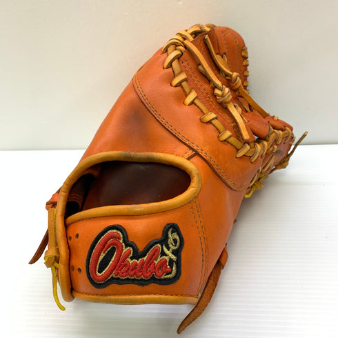 大久保 Okubo 硬式 大人 一般 ファーストミット 一塁手 グローブ グラブ 右投げ 中古品 野球 1011