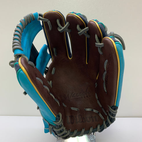ウィルソン Wilson ウィルソンスタッフ Wilson Staff RHZ87H 軟式 大人 一般 内野手用 グローブ グラブ 右投げ 中古品 野球 9899