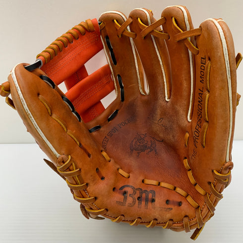 ベースマン BASEMAN BM 軟式 大人 一般 内野手用 グローブ グラブ 右投げ 中古品 野球 6459