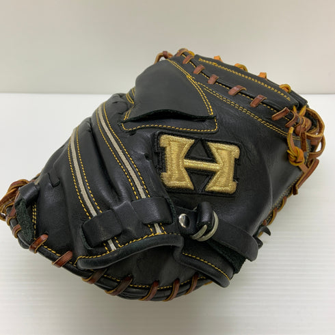 ハイゴールド HI-GOLD SCM-240 軟式 大人 一般 キャッチャーミット 捕手 グローブ グラブ 右投げ 中古品 野球 9383