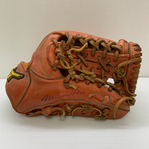 ミズノ MIZUNO ミズノプロ mizunopro SDT-183 硬式 大人 一般 外野手用 グローブ グラブ 右投げ 中古品 グローブ袋付き 野球 9969