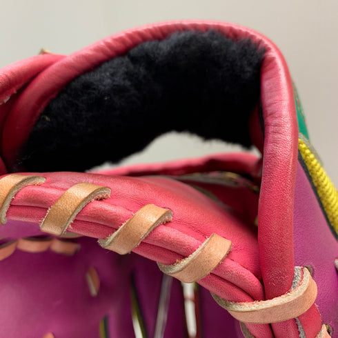 ミズノ MIZUNO グローバルエリート オーダー 軟式 大人 一般 外野手用 グローブ グラブ 右投げ 中古品 野球 7237