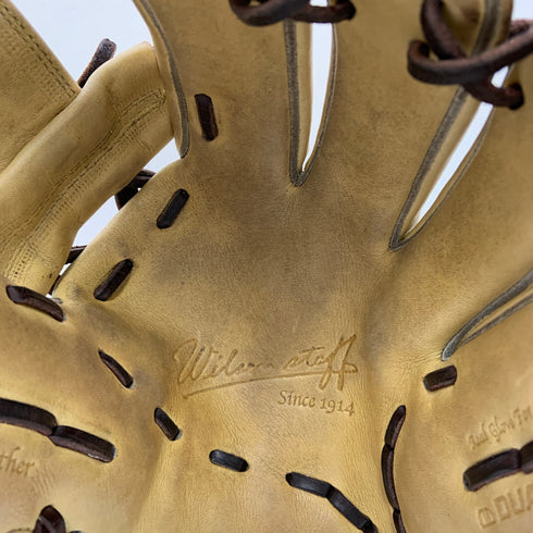 ウィルソン Wilson ウィルソンスタッフ 硬式 大人 一般 内野手用 グローブ グラブ 右投げ HWX86H 中古品 グローブ袋付き 野球 7063