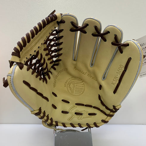 久保田スラッガー KUBOTA SLUGGER KSN-M00 軟式 大人 一般 内野手用 グローブ グラブ 右投げ タグ付き 野球 8555