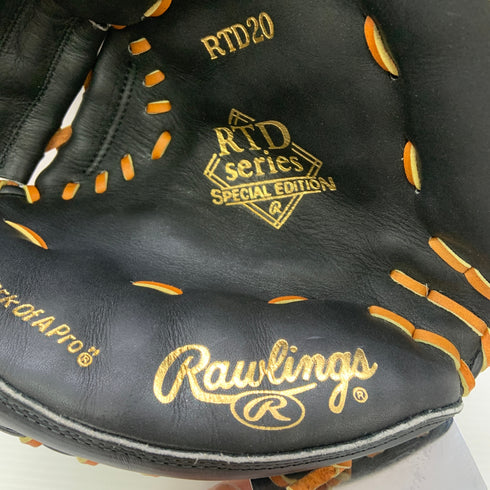 ローリングス Rawlings RTD20 軟式 大人 一般 キャッチャーミット 捕手 グローブ グラブ 右投げ 中古品 野球 9840