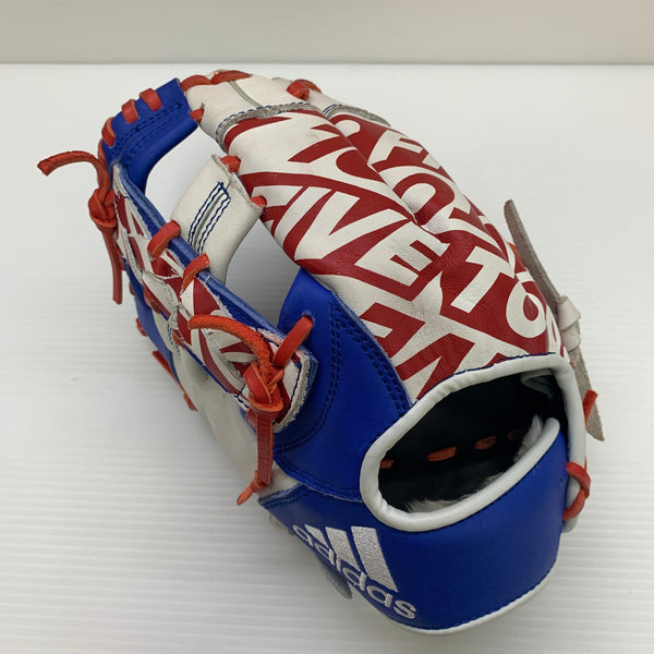 アディダス adidas INT93 軟式 大人 一般 内野手用 グローブ グラブ 左投げ 中古品 グローブ袋付き 野球 9274