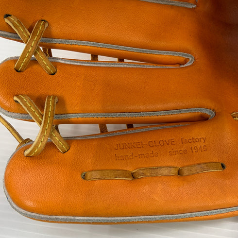 中古品 ジュンケイグローブ JUNKEI-GLOVE 硬式 外野手用 グローブ JG-7011H 左投げ 3839