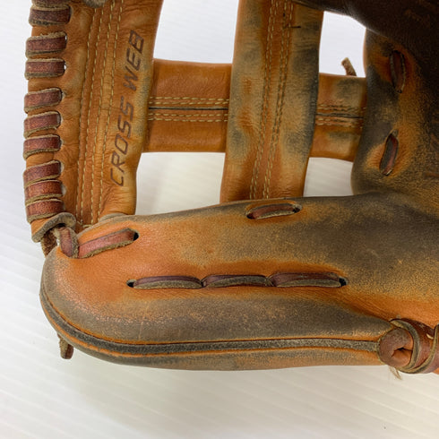 ミズノ MIZUNO ワールドウィン 硬式 大人 一般 内野手用 グローブ グラブ 右投げ 中古品 野球 6536