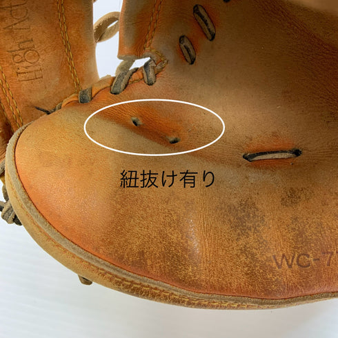 ワールドペガサス WORLD PEGASUS WC-770HF 軟式 大人 一般 キャッチャーミット 捕手 グローブ グラブ 右投げ 中古品 野球 8803